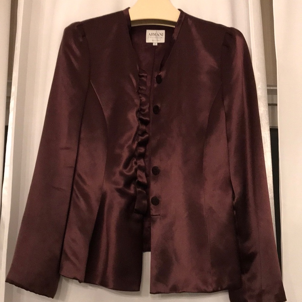 Armani silky jacket